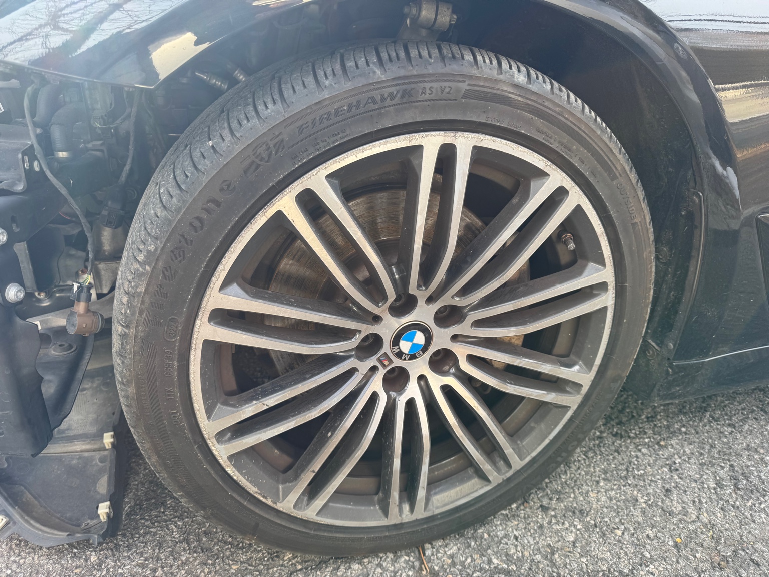 BMW project wheel detail