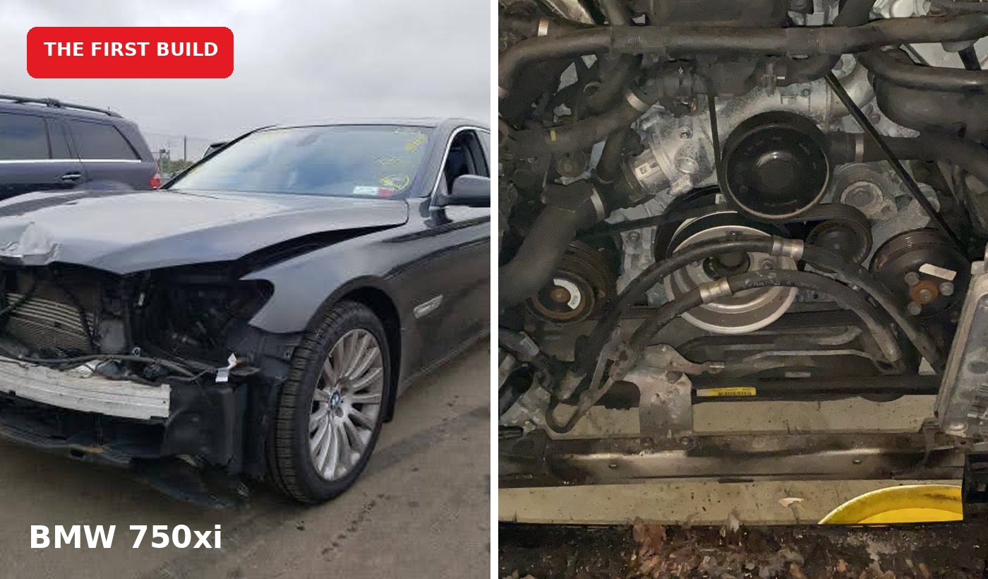 BMW 750xi first project