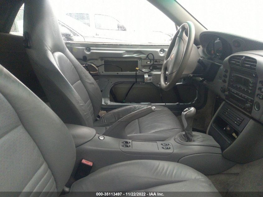 Porsche 996 interior