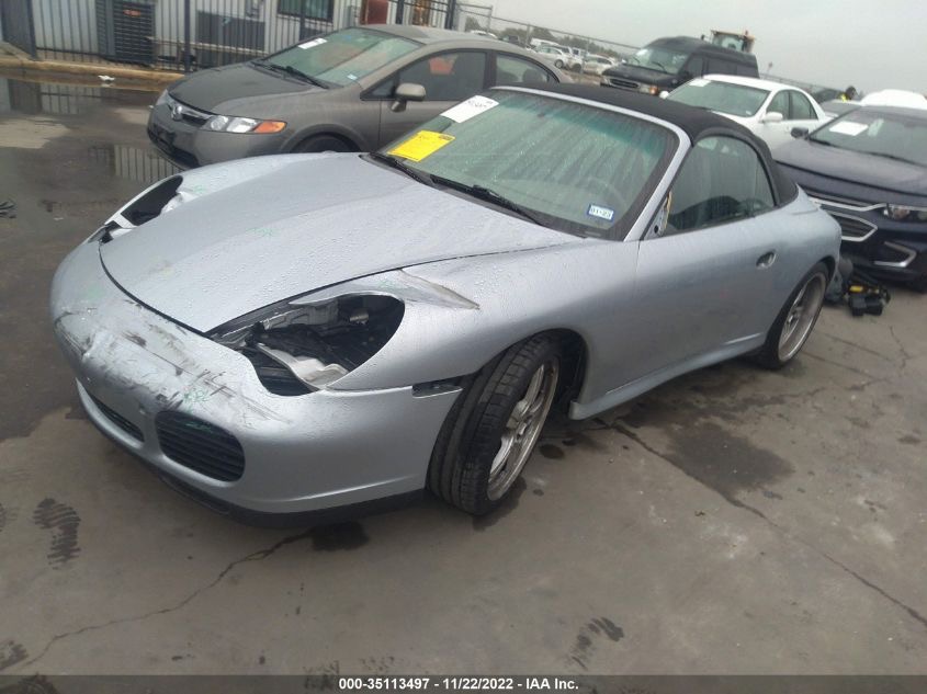Porsche 996 at salvage auction